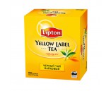 Lipton Yellow Label (Чай Липтон Белая Коробка 100 пакетиков 1х12)